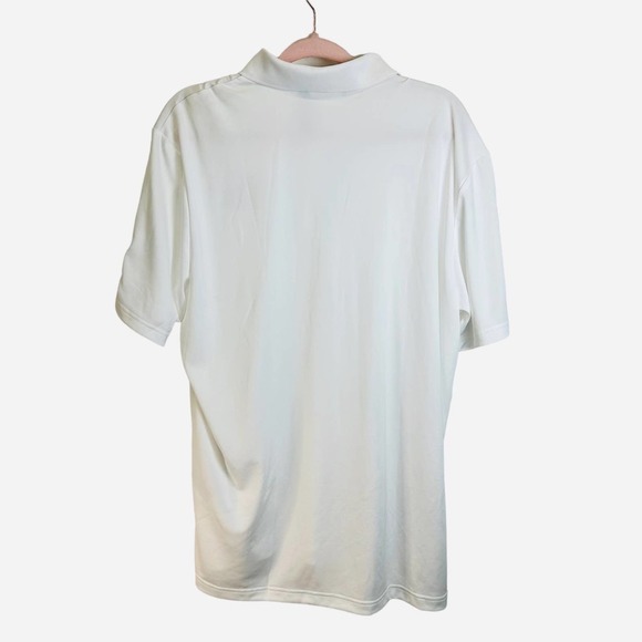 NWT Adidas Golf Shirt Men’s XL‎ White Polo Casual Shirt - Picture 6 of 8
